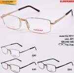Metal frames with nose pad (solid silicone), with internal metal base Eldorado EL1011