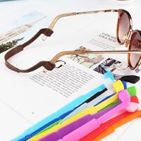 Шнурок-фиксатор для очков силиконовый, 22 см