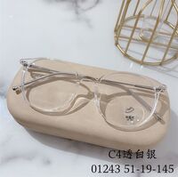 Hybrid frame, metal + TR90, with Blue Block coating SANTA 01243