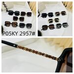 Polarized metal + TR90 sunglasses P05KY 2957