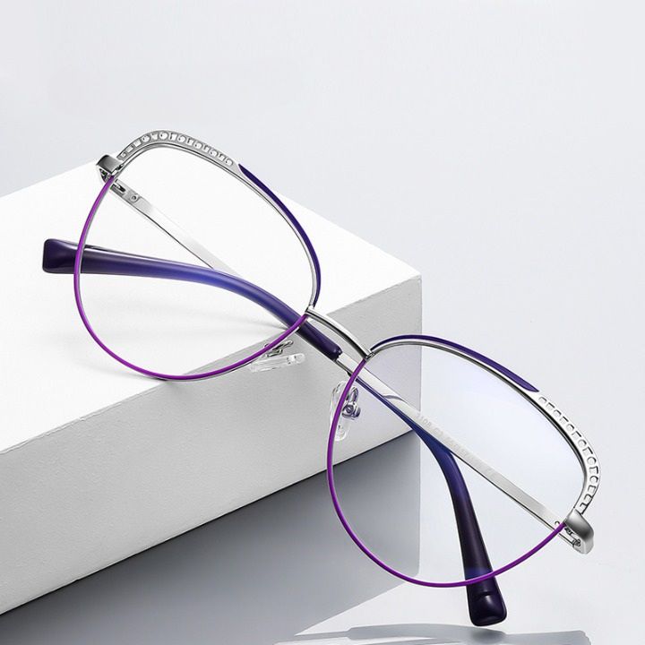 Metal Blue Blocker frames for glasses MORE FCS3108