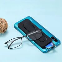 Plastic reading pince-nez glasses with case mobile phone mount 6012-支架, diopters from +1.00 to +4.00, RMC=62-64