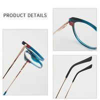 TR90 plastic frame or glasses with blue light protection, with spring hinges FA87182
