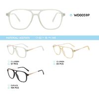 Оправа для очков женская пластиковая из материала ацетат WD0059P