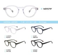 Plastic acetate eyeglasses frame WD1571P