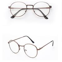 Metal eyeglasses for reading L7010-916, diopters from 0.00 to -4.00, not centered 