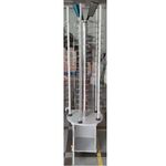 Стойка для очков напольная на колёсах на 80 мест с тумбой и с зеркалами HD709-Round圆形 (улучшенная модель)