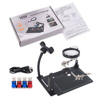 Tabletop multifunctional magnifying glass with backlight 7029-XX, magnification: 7X