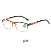 Plastic glasses for reading, with Blue ray cut protection and flex hinges, automatic diopters +1.00-6.00, RMC=62-64, KY2828变焦老花
