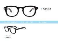 Plastic frames for glasses acetate material WD4208