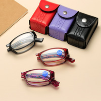 Plastic folding eyeglasses for reading KY013-F Blue ray cut, diopters from +1.00 to +4.00, PD62-64