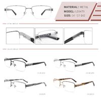 Оправа металлическая полуободковая LE6479-DA