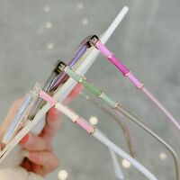 Оправа пластиковая из материала TR90 с линзами Blue Ray Cut и флексами MAMO TR82101