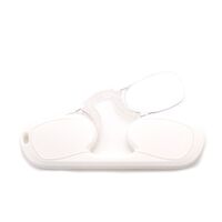 Очки-пенсне пластиковые для чтения прямоугольные с футляром 6006-方款, диоптрии от +1.00 до +3.00, РМЦ=62-64