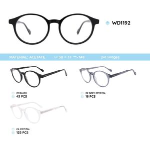 Plastic frames for glasses acetate material WD1192
