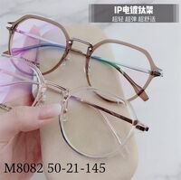 Hybrid frame, titanium alloy + TR90 SANTA M8082