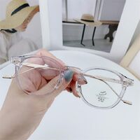 Hybrid frame, metal + TR90, with Blue Block coating SANTA 0969