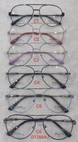 Metal frames for glasses with flex hinges Defile D1266AJ