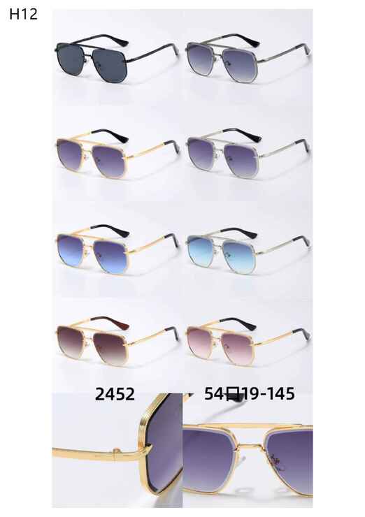 Polarized metal sunglasses H12 Matrix MT2452