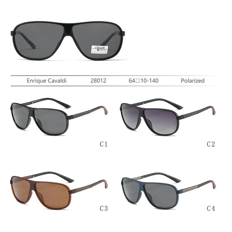 Polarized plastic sunglasses Enrique Cavaldi EC28012