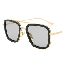 Очки металлические фотохромные с защитой от синего света 2836-GT