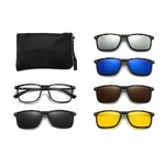 El Dorado frames with polarized sunshades set (clip-on) on magnet 2284A (5 pieces) 