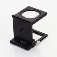 Folding magnifier with universal backlight 905A-XX, dimensions: ⌀28 mm, magnification: 10X