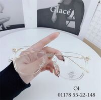 Hybrid frame, metal + TR90, with Blue Block coating SANTA 01178