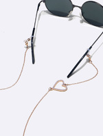 Цепочка для очков из акрила молочного цвета GL1233