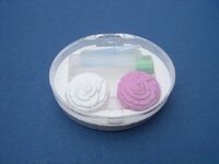 Contact lens kit with mirror and tweezers K-811-2