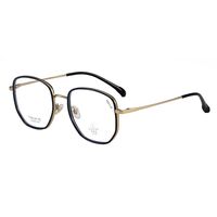 Оправа сверхлёгкая титановая + пластик с линзами с защитой от синего цвета TR90 MAMO T22504