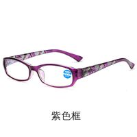 Plastic glasses for reading, with Blue ray cut protection and flex hinges, automatic diopters +1.00-6.00, RMC=62-64, KY013直板变焦老花