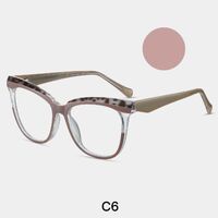 TR90 plastic frame or glasses with blue light protection, with spring hinges FA87304