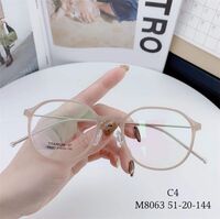 Hybrid frame, metal + TR90, with Blue Block coating SANTA M8063