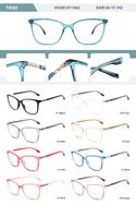 Plastic TR90 frame for women with spring hinges SY1022-DA