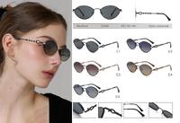 Polarized metal sunglasses with nylon lenses Eberhard EH21056