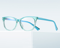 Plastic frames for glasses TR90+CA material (flex hinges) FOCUS FCS20203
