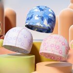 Шапочка для плавания поливинилхлоридная водонепроницаемая детская, с очками, PUM001-YU