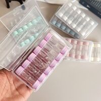 Soft contact lens kit with 4 containers W-XS六副装RGP