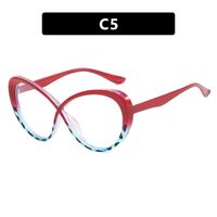 Plastic glasses with blue light protection for women 8009-PN