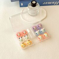 Soft contact lens kit with 6 containers B-21DIY6款六副装
