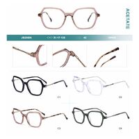 Combined frames for glasses, acetate + metal  Big City JB28606