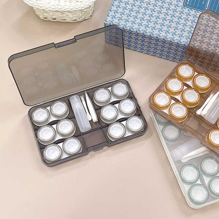 Mini set with contact lens cases XF6007SL, 6pcs