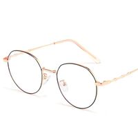 Очки металлические с защитой от синего света 9804-GT