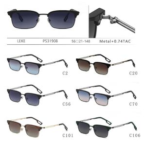 Polarized metal sunglasses for women Leke PS31908