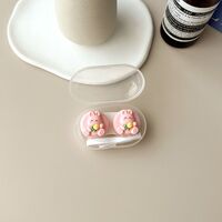 Mini soft contact lens kit PP-X60熊兔狗抱花