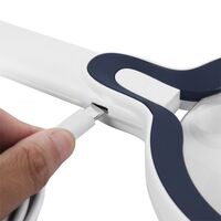 Magnifier with universal backlight, magnifying glass with handle 8013手持-XX, diameter 108 mm, magnification: 5Х, 10Х