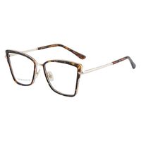 Combined frame (metal + TR90) or glasses with blue light protection, with spring hinges FA87068
