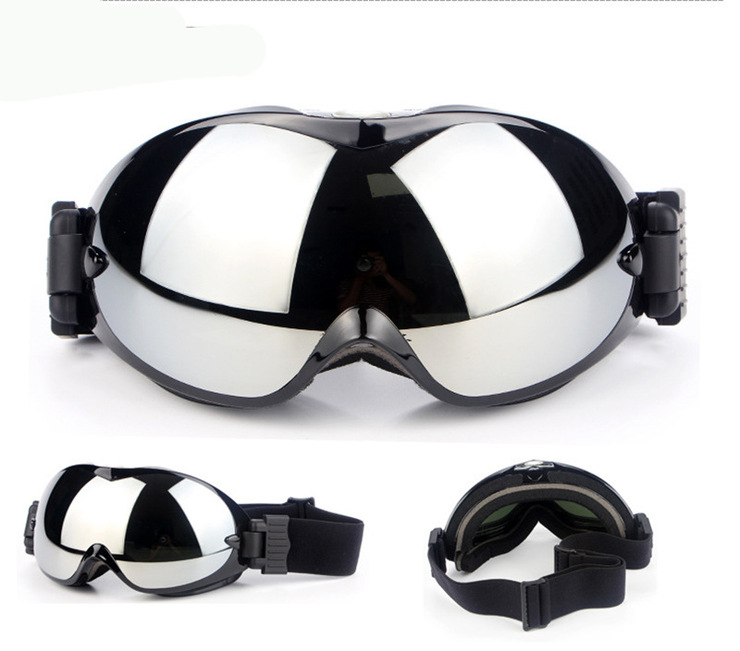 Anti-fog mirror sports ski adult goggles H800