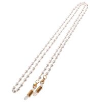 Metal non-slip chain, with pearl, for glasses and masks GL078